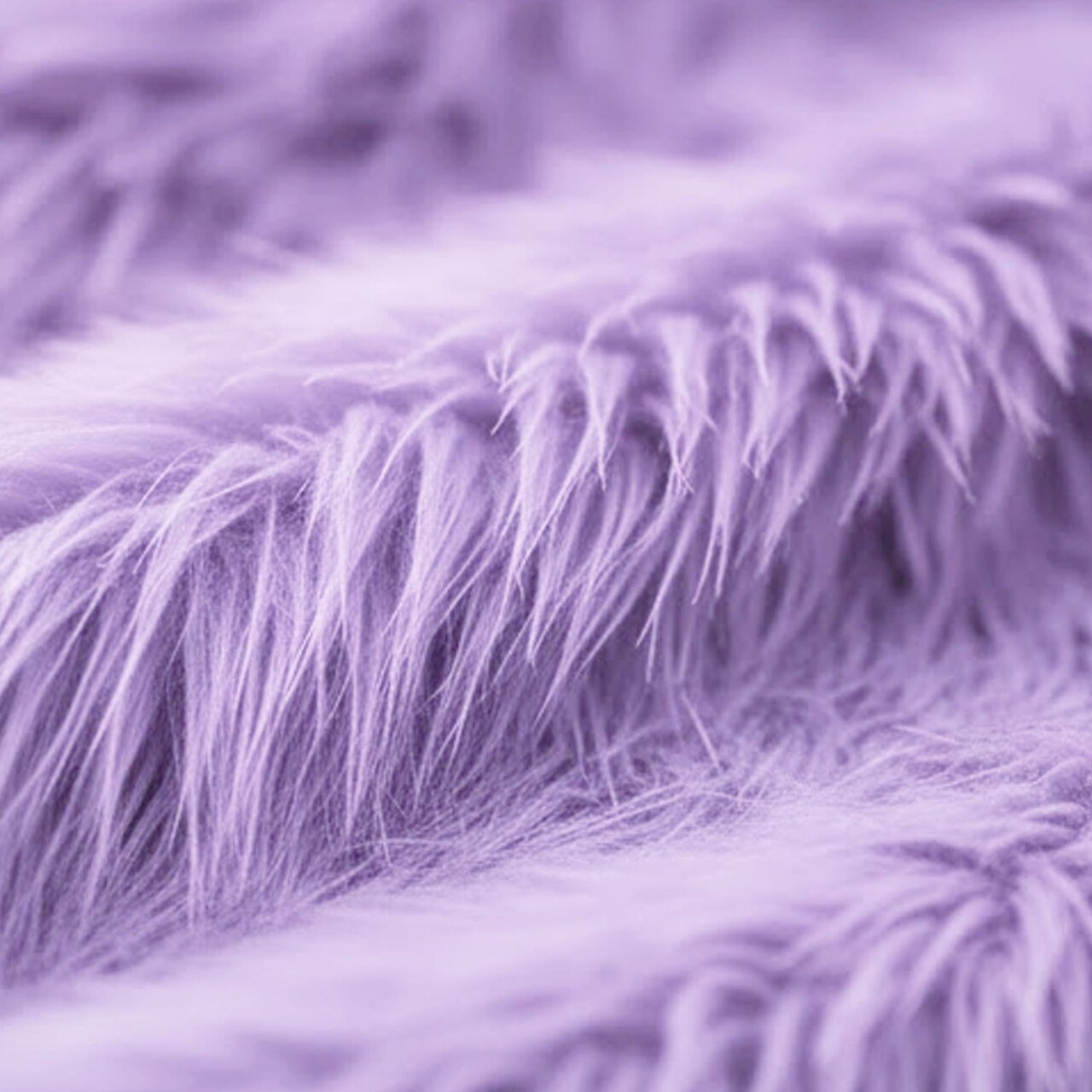 1 Yard 100% POLYESTER Shaggy Long Pile Faux Fur Fabric 4" Pile, 60" Width